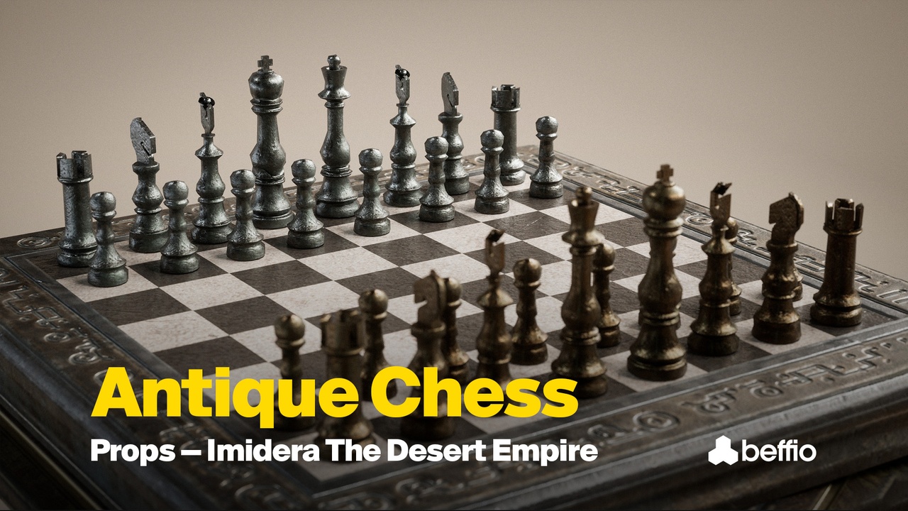 Media 1 for listing Antique Chess - Imidera The Desert Empire