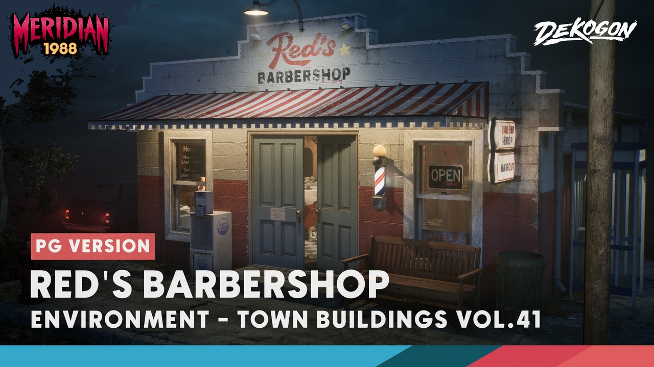 Media 1 for listing Meridian 1988: Red's Barbershop - Modular Environment (VOL 41) - PG VERSION