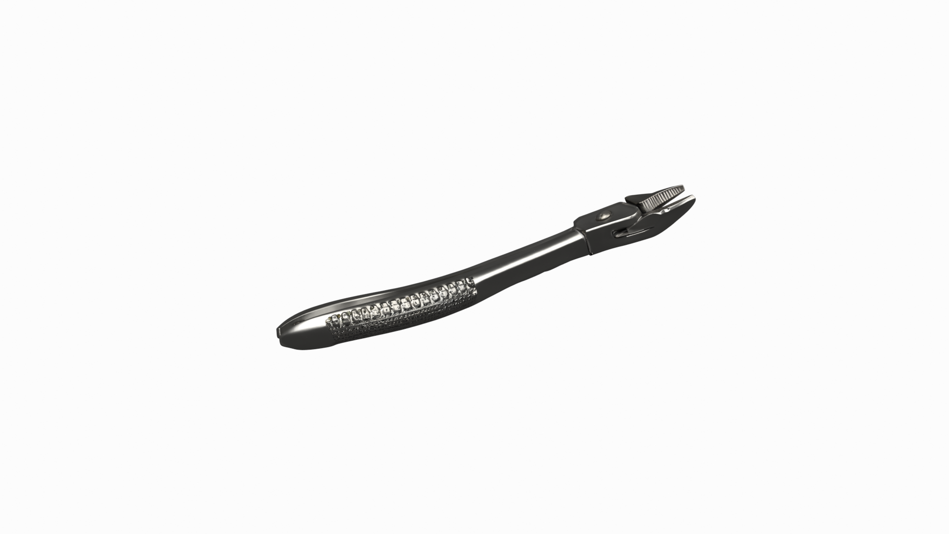 High-Definition 3D Surgical Rongeur Model with Precision Spring Action ...