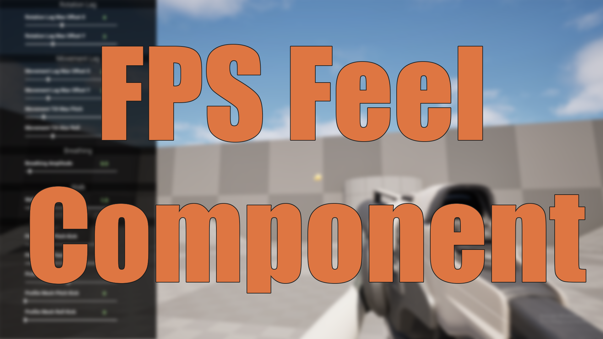 FPS Weapon Feel Component | Fab