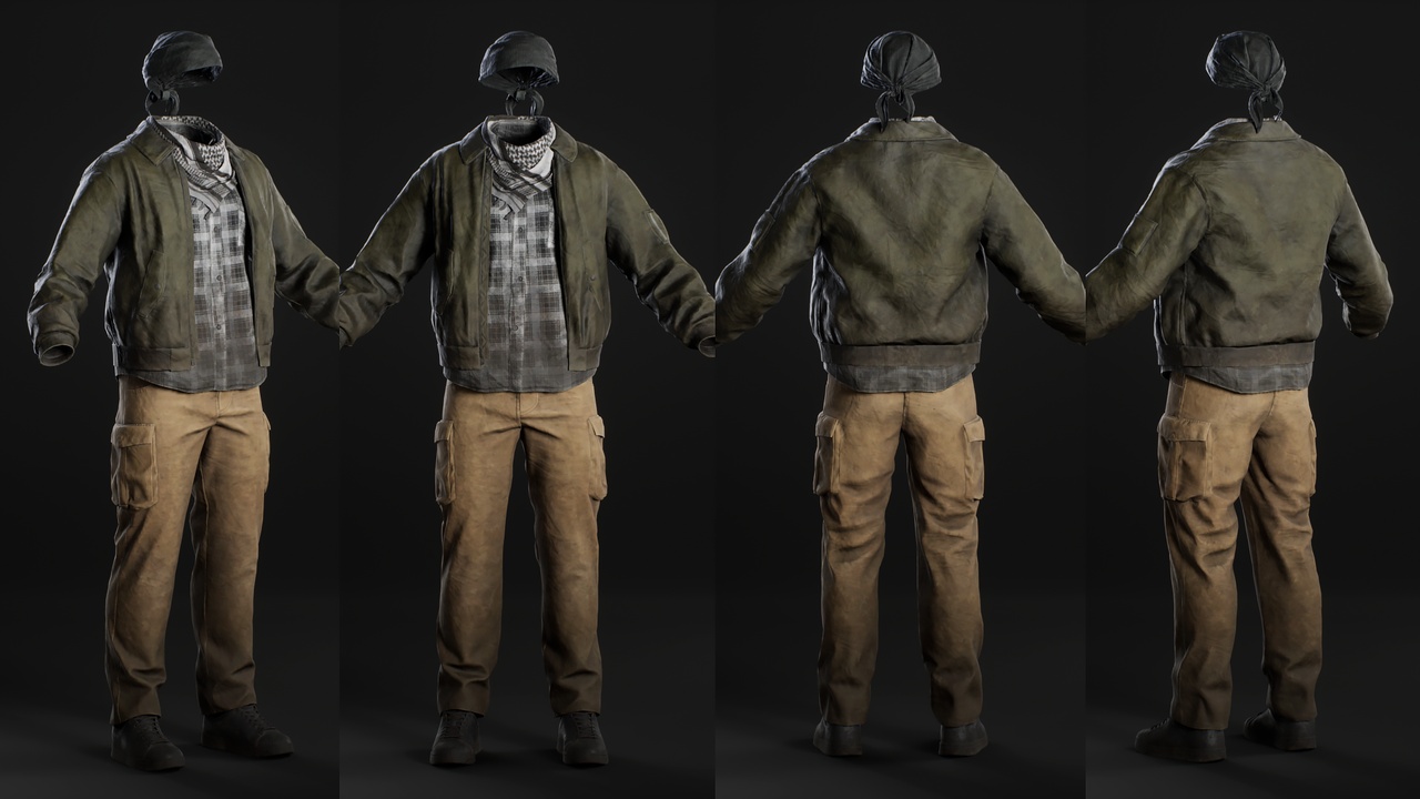 Media 1 for listing Survival Outfit 16 - Metahuman