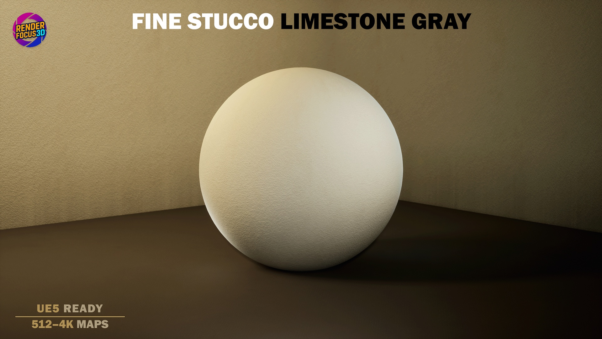 Media 1 for listing Fine Stucco – Limestone Gray