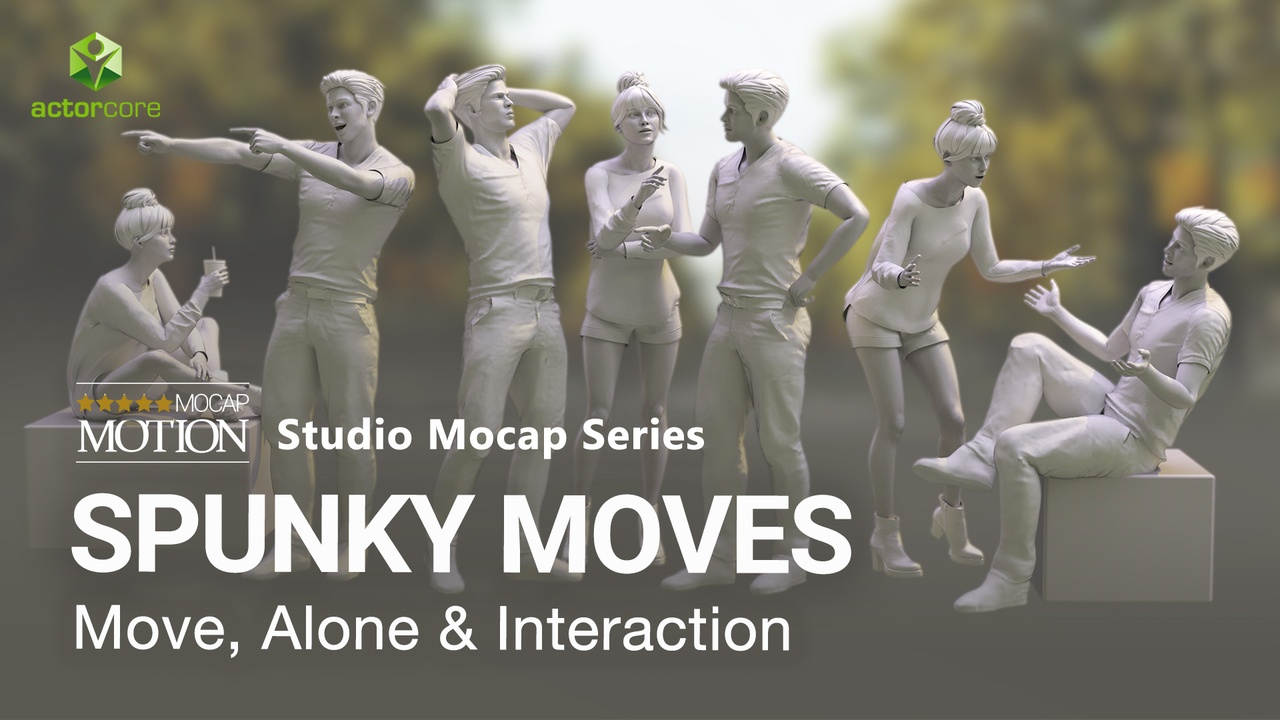 Media 1 for listing ActorCore Spunky Moves