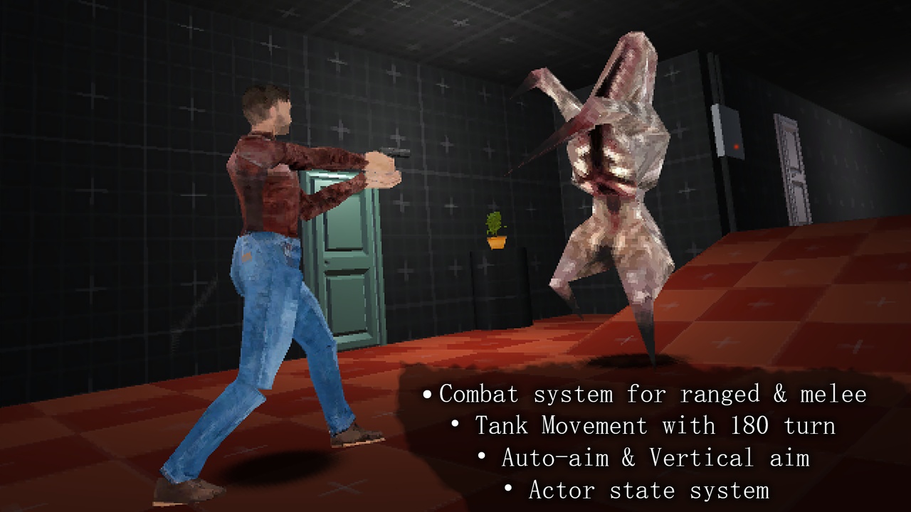 Media 1 for listing Retro Horror Template - Unity