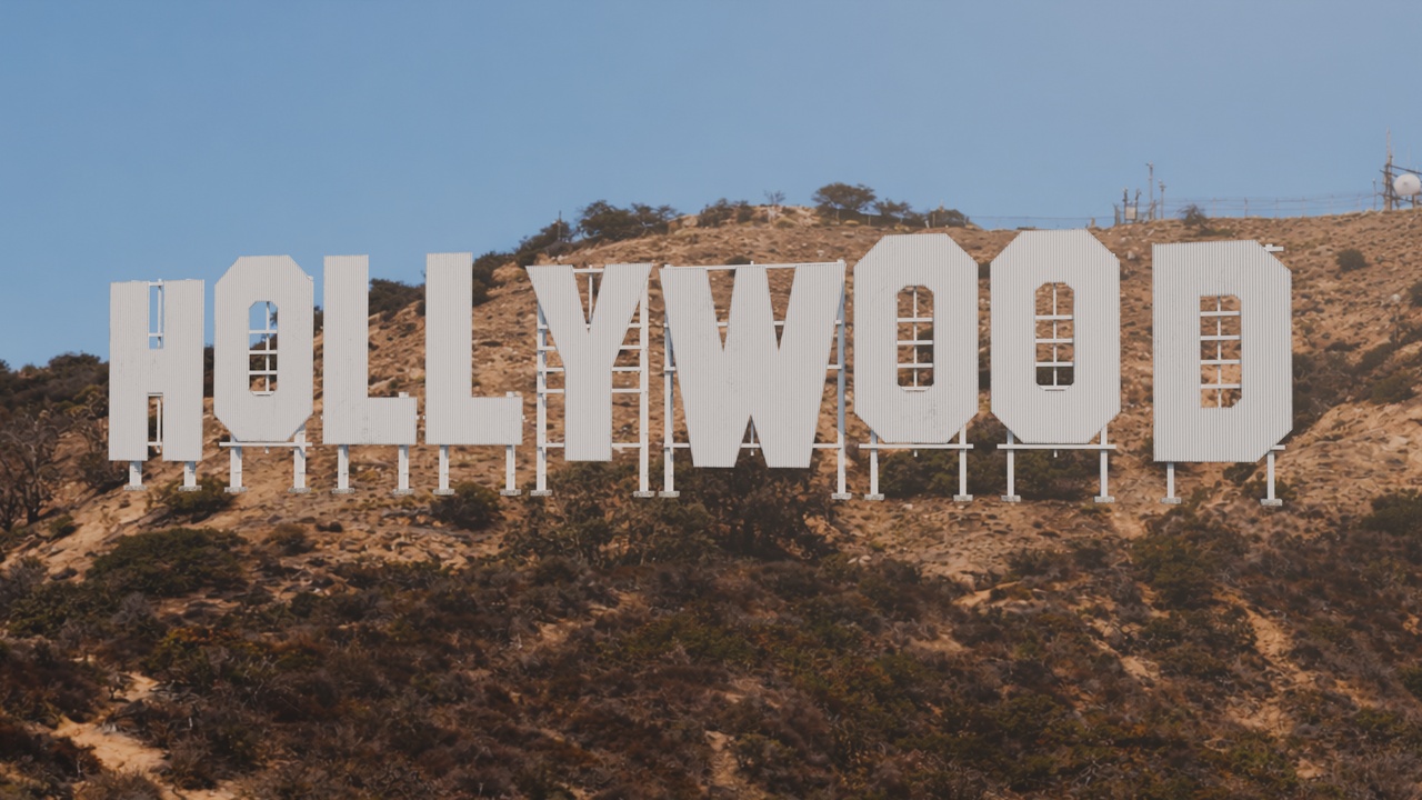 Media 1 for listing Hollywood Hills Sign – Realistic 4K PBR Low Poly Landmark 🎬