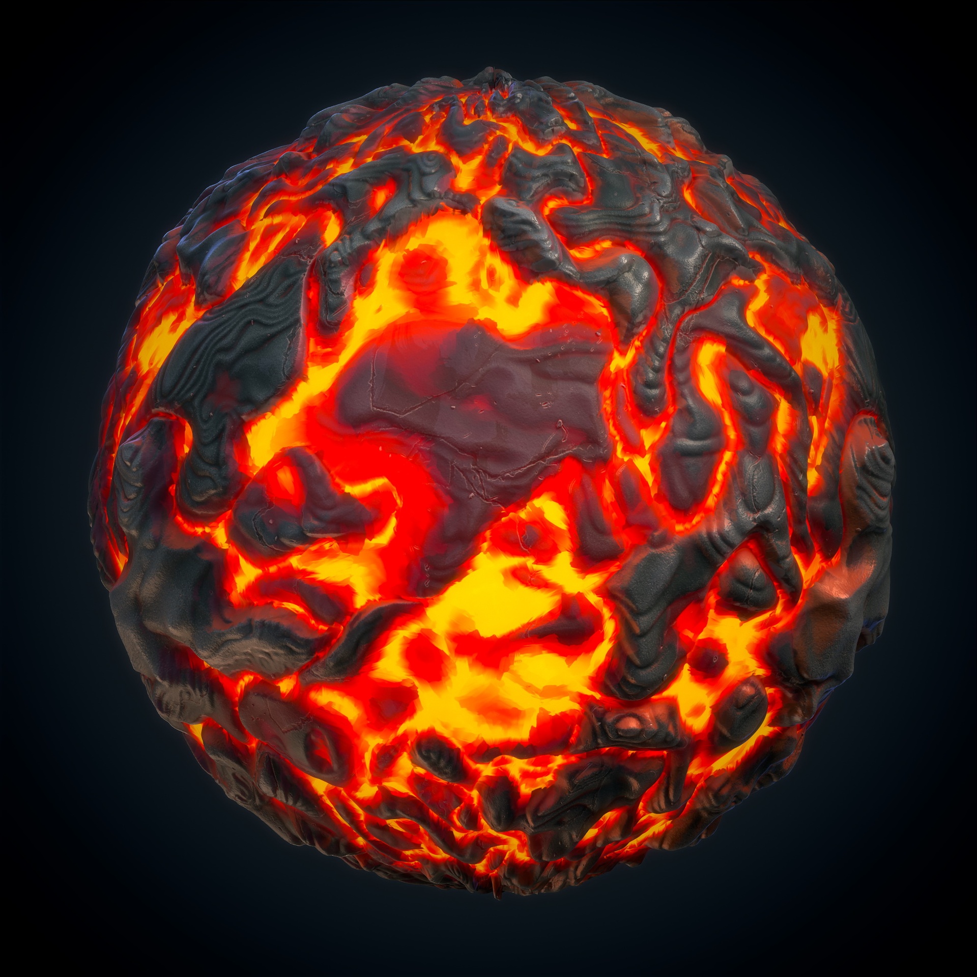 Media 1 for listing Lava Texture & Material Vol. 03
