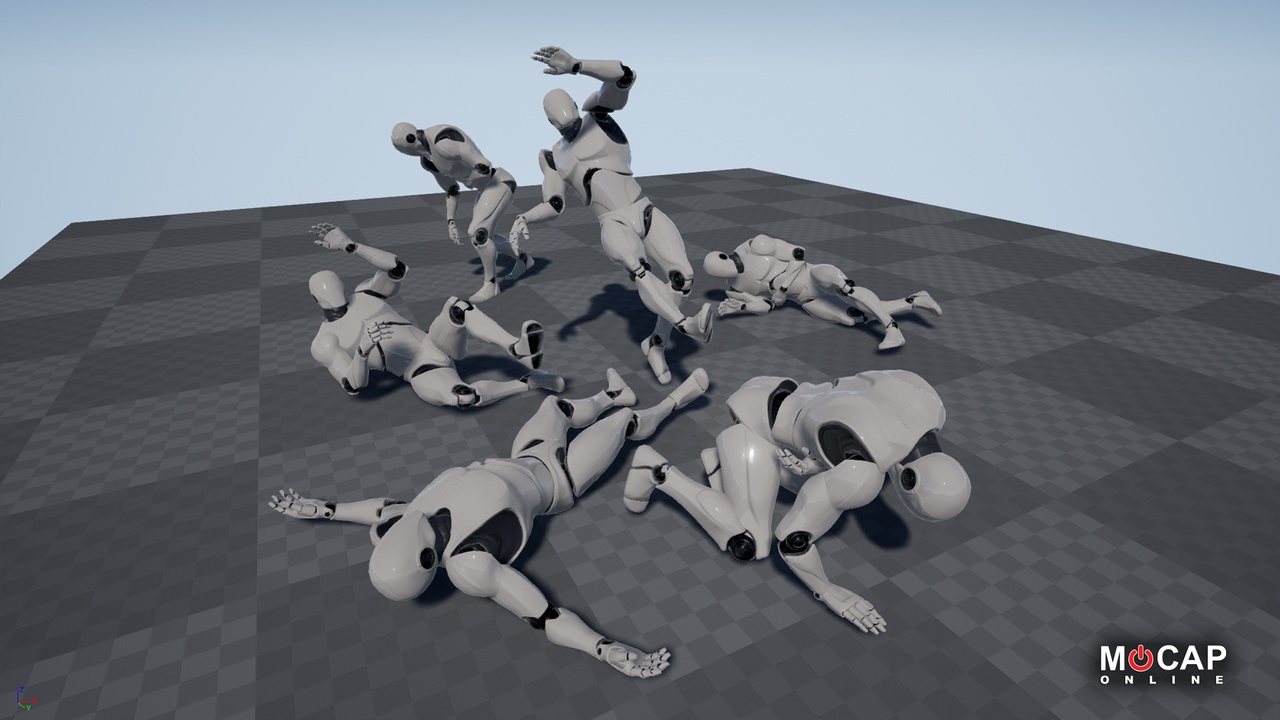 Media 1 for listing Death Animations - MoCap Pack