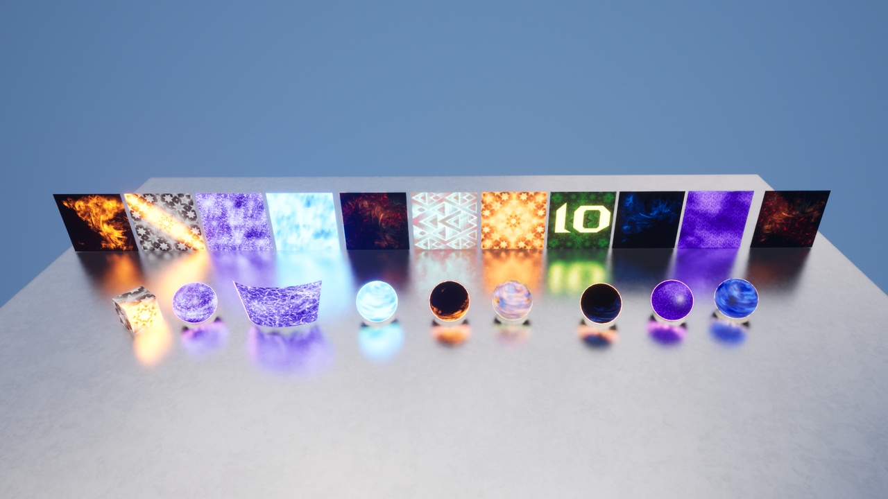 Média 1 pour l'article Customizable Shine Material Pack