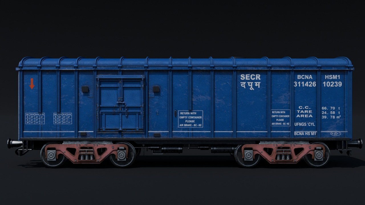 Media 1 for listing Indian Railways Freight Wagon