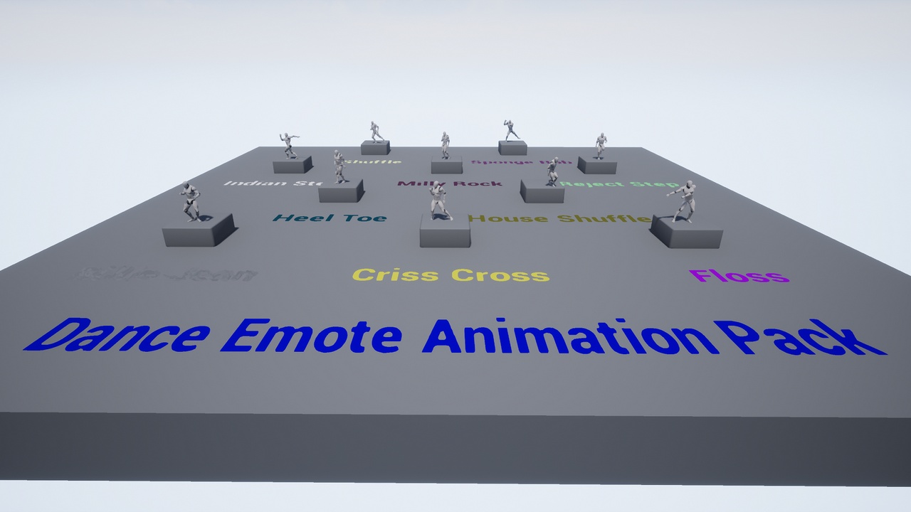 Media 1 for listing Dance Emote Animation Pack