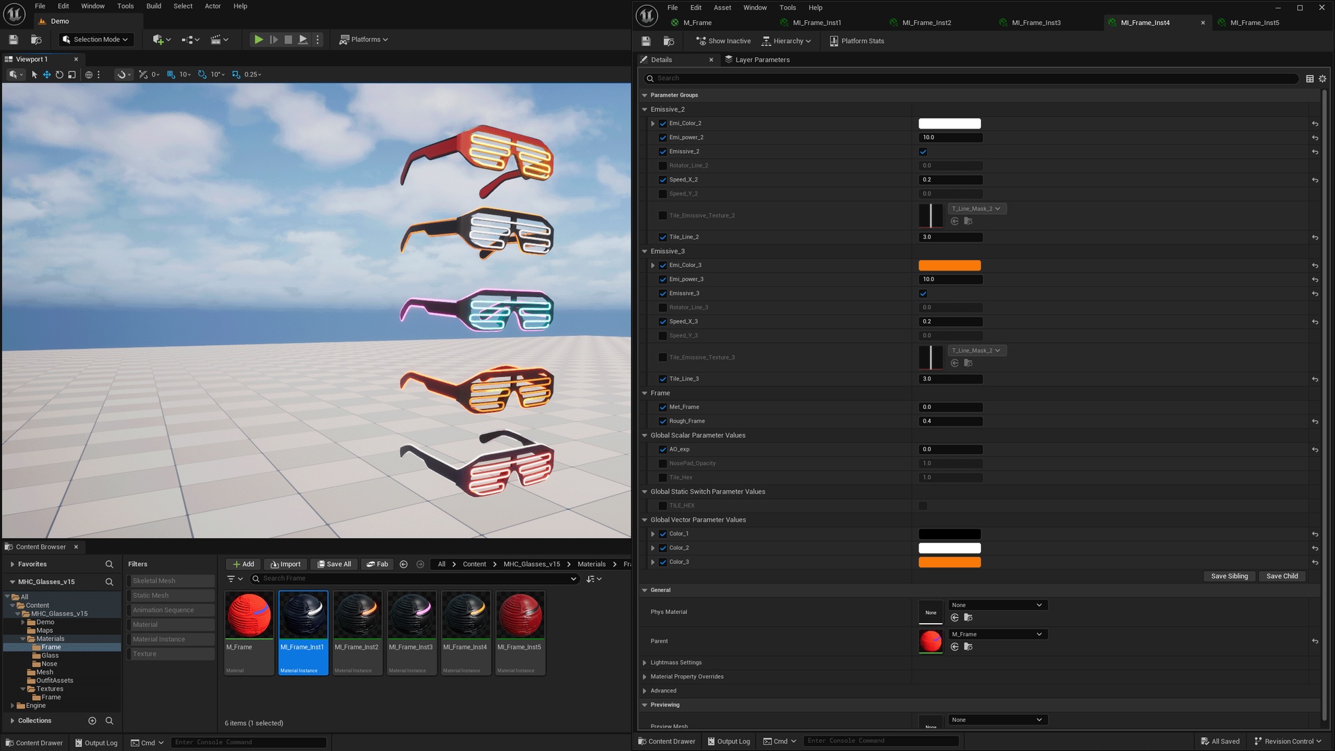 Media 1 for listing MHC Glasses v15
