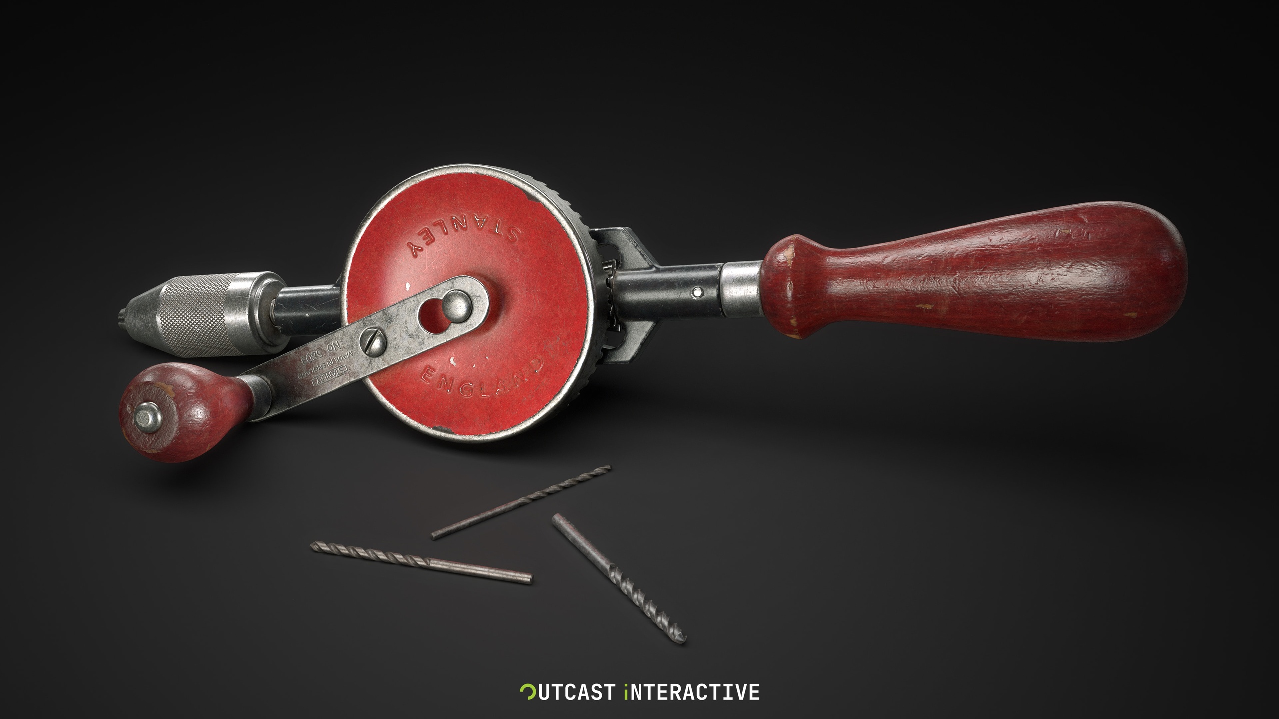 Media 1 for listing Hand Tool - Hand Drill 09 - PBR Game Ready
