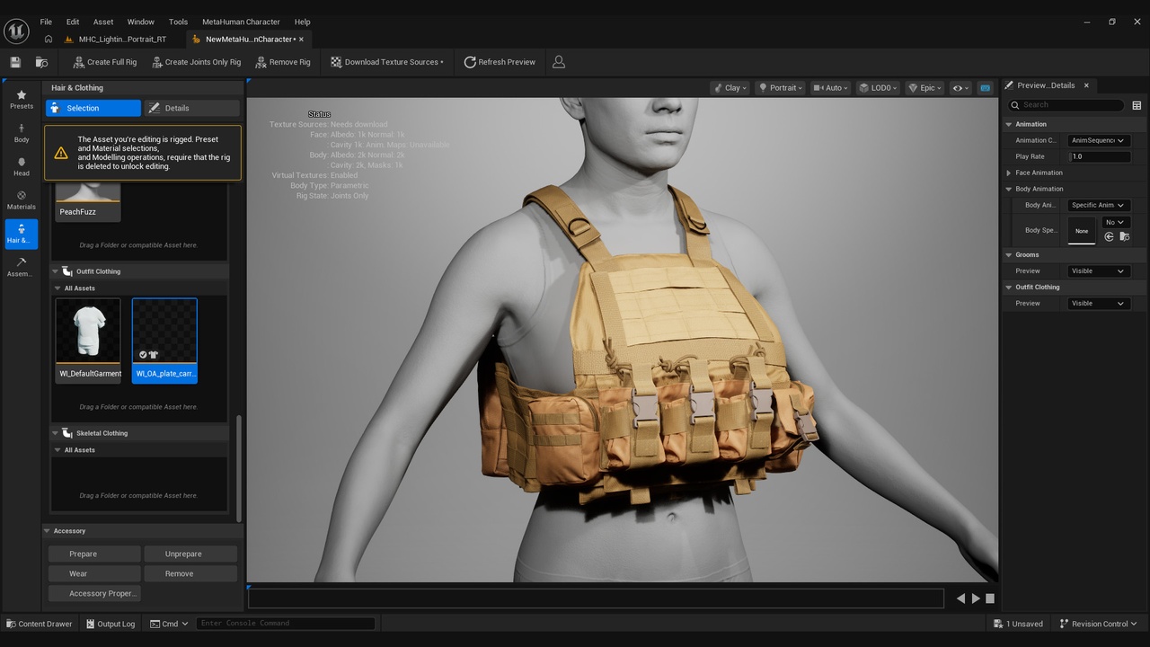 Media 1 for listing Plate Carrier for Metahuman 18 (full) - MHPKG