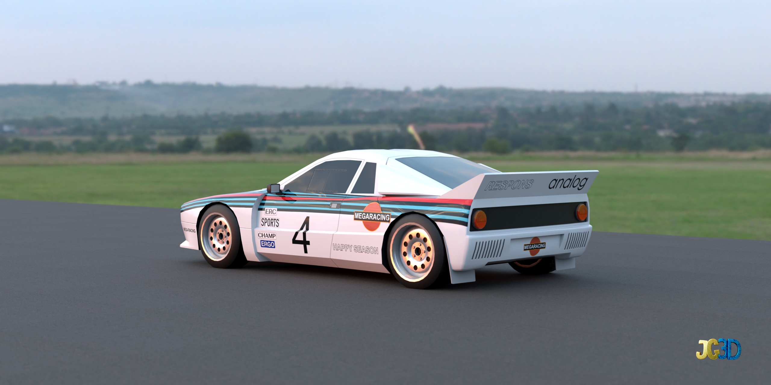 Media 1 for listing Iconic Rally Car- PBR 3D Model