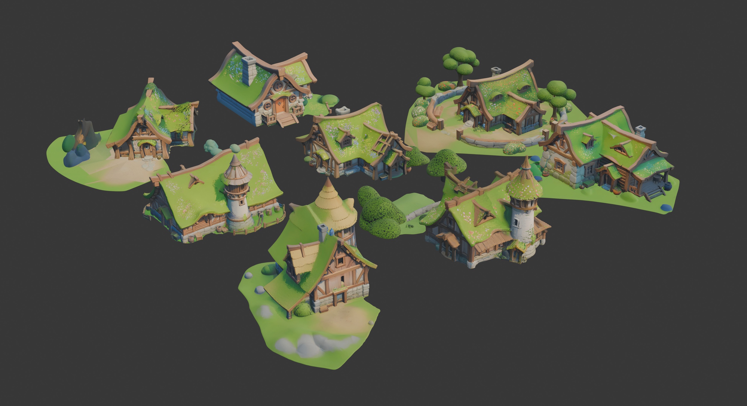 Media 1 for listing fantasy architecture set