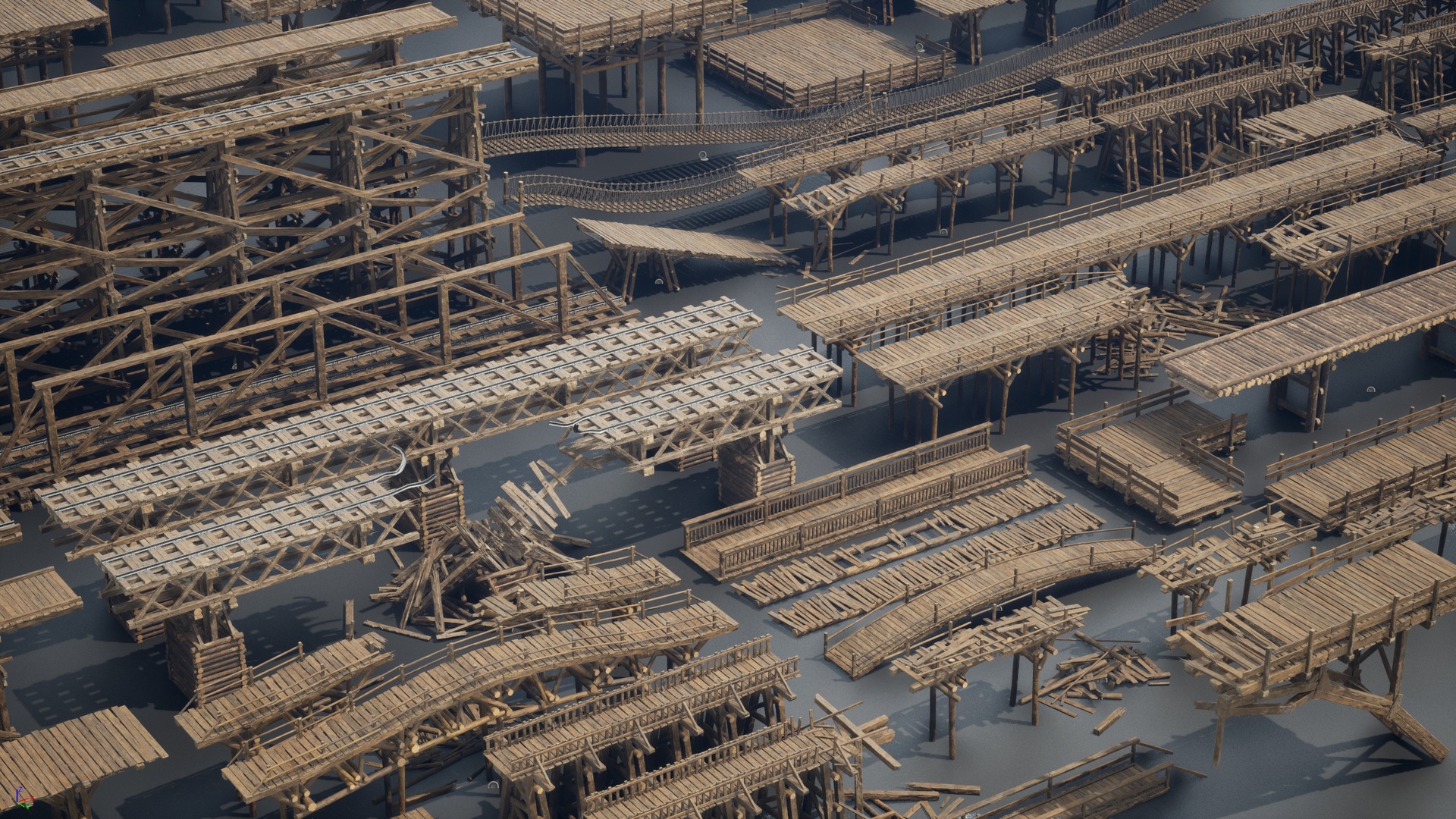 商品 Wooden Bridges Optimized 的媒体 1