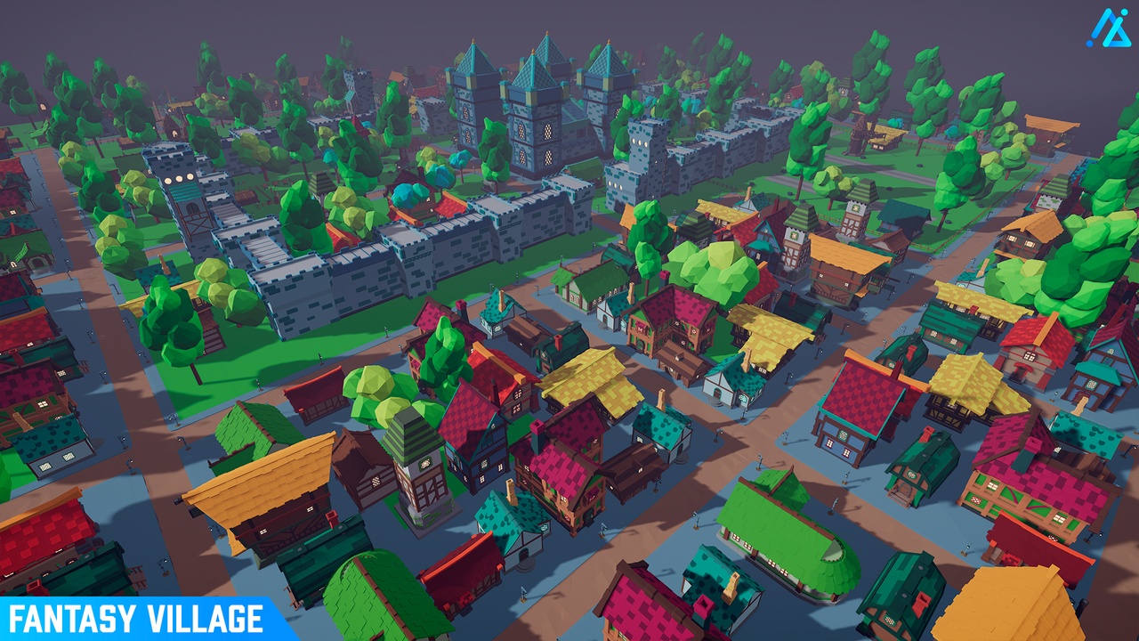 Media 1 for listing POLY - Fantasy Village