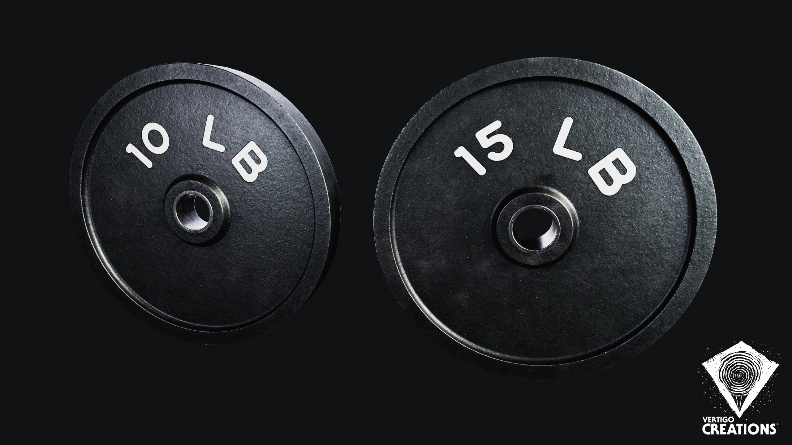 Media 1 for listing TECHNIQUE WEIGHT PLATES 15 & 10 IB – Game Gym Prop