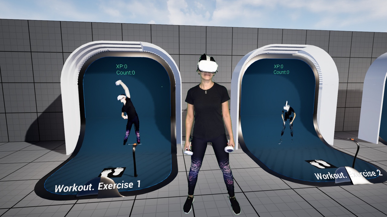 出品VR Fitness Templateのメディア1