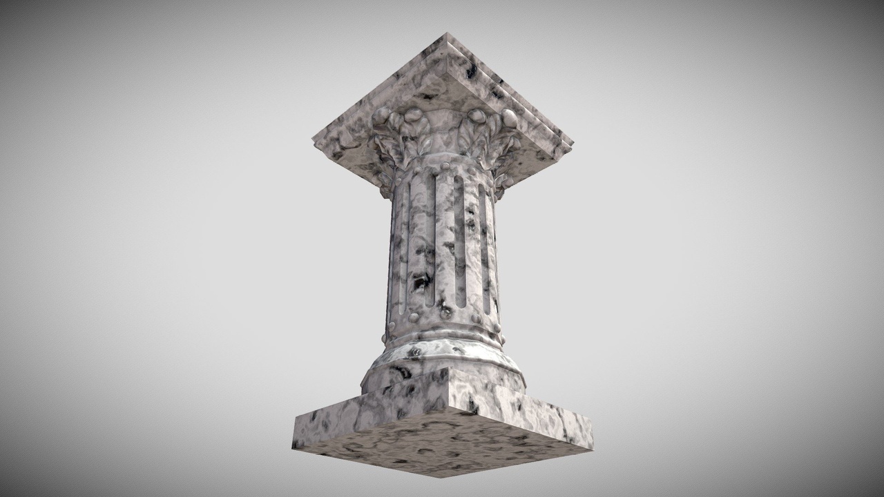 Media 1 for listing Blender 3D for Jobseekers - Pedestal Example