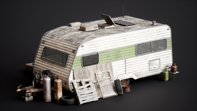 Ghost Town VOL.7 - Vintage Caravans | Fab