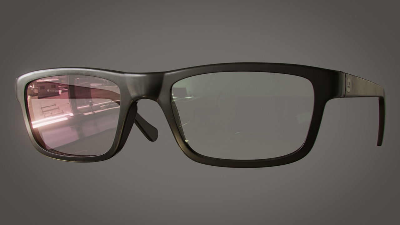 Media 1 for listing Glasses Dark-Rimmed