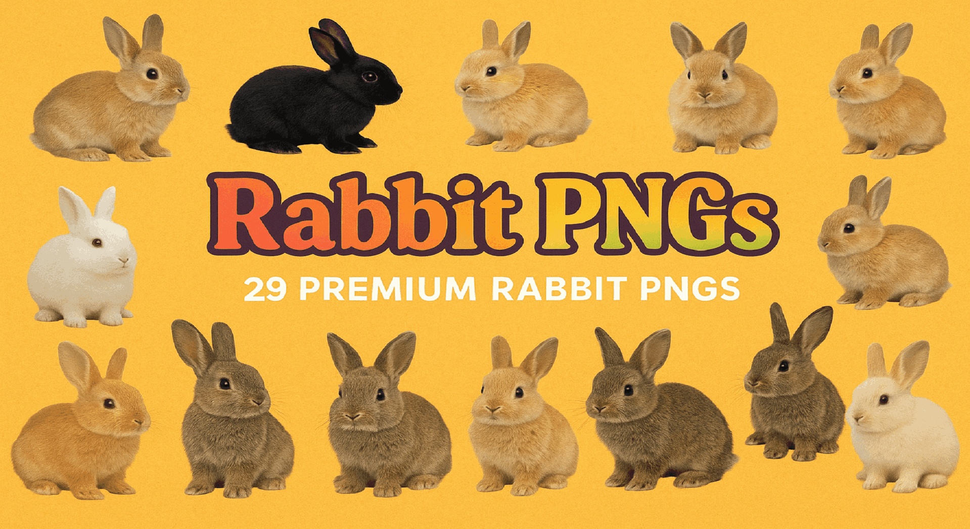 Media 1 for listing Rabbit PNGs