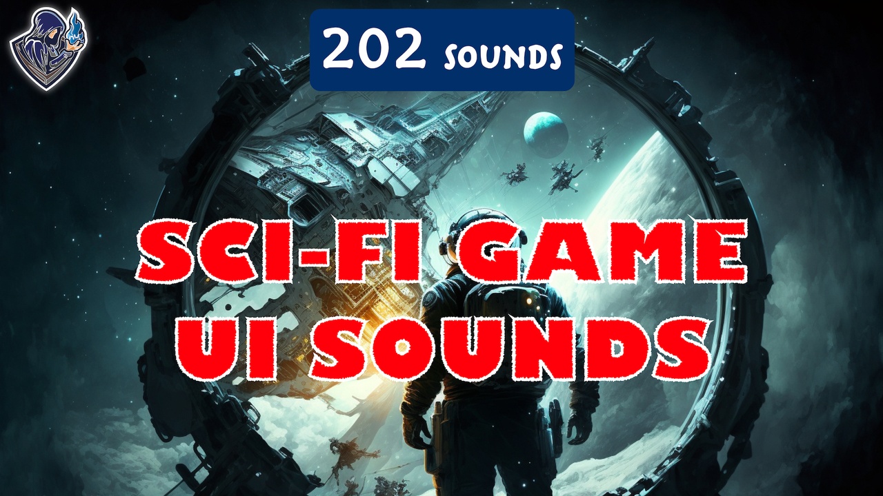 Media 1 for listing Sci-Fi Game UI Sounds
