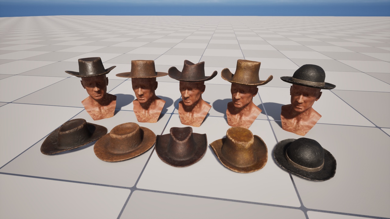 Media 1 for listing Cowboy Hats