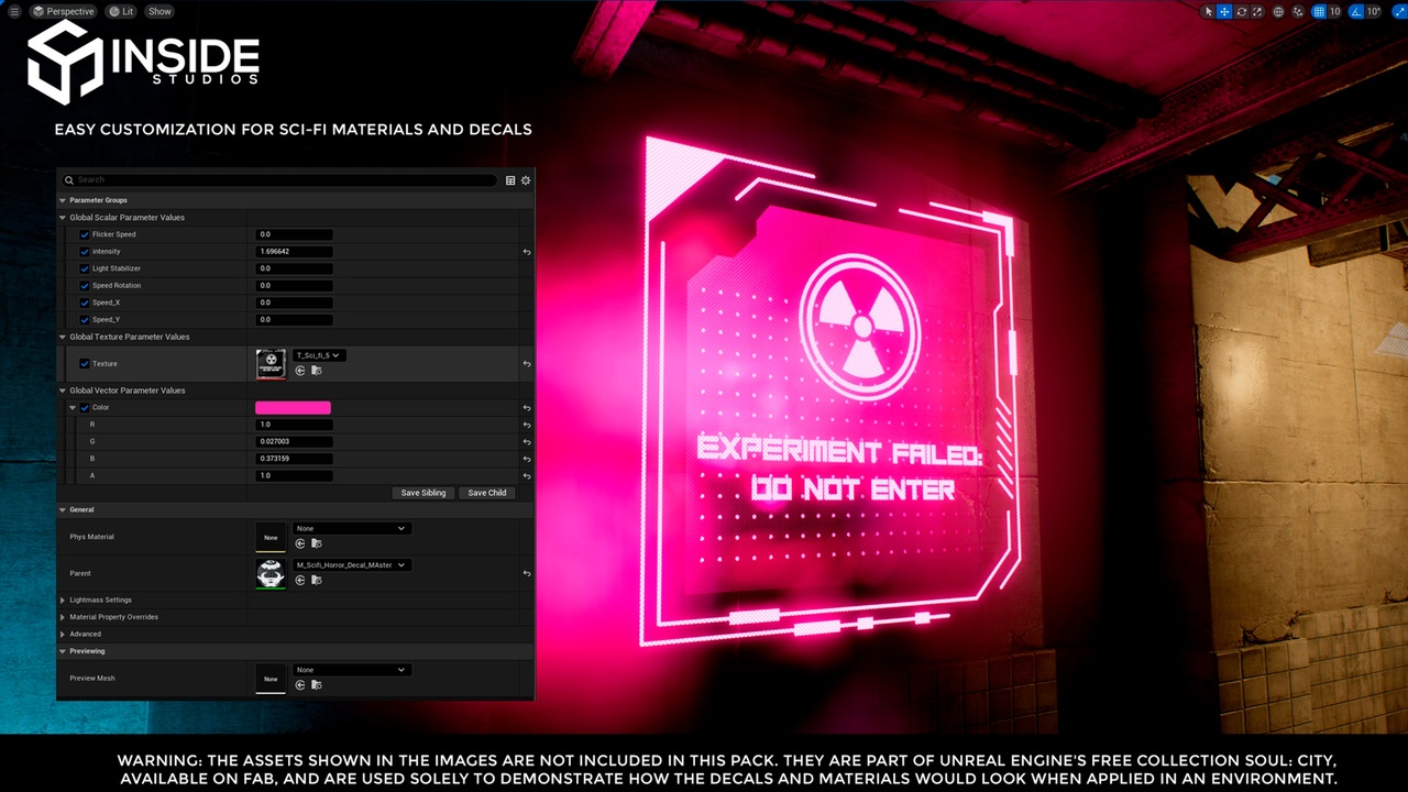 Multimedia 1 para anuncio Decals Pack - Horror, Sci-Fi y Human Made | 450+ decals en expansión