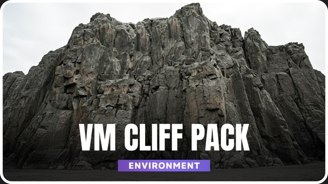 Vampawn Cliff Pack – High-Quality PBR Cliff Collection