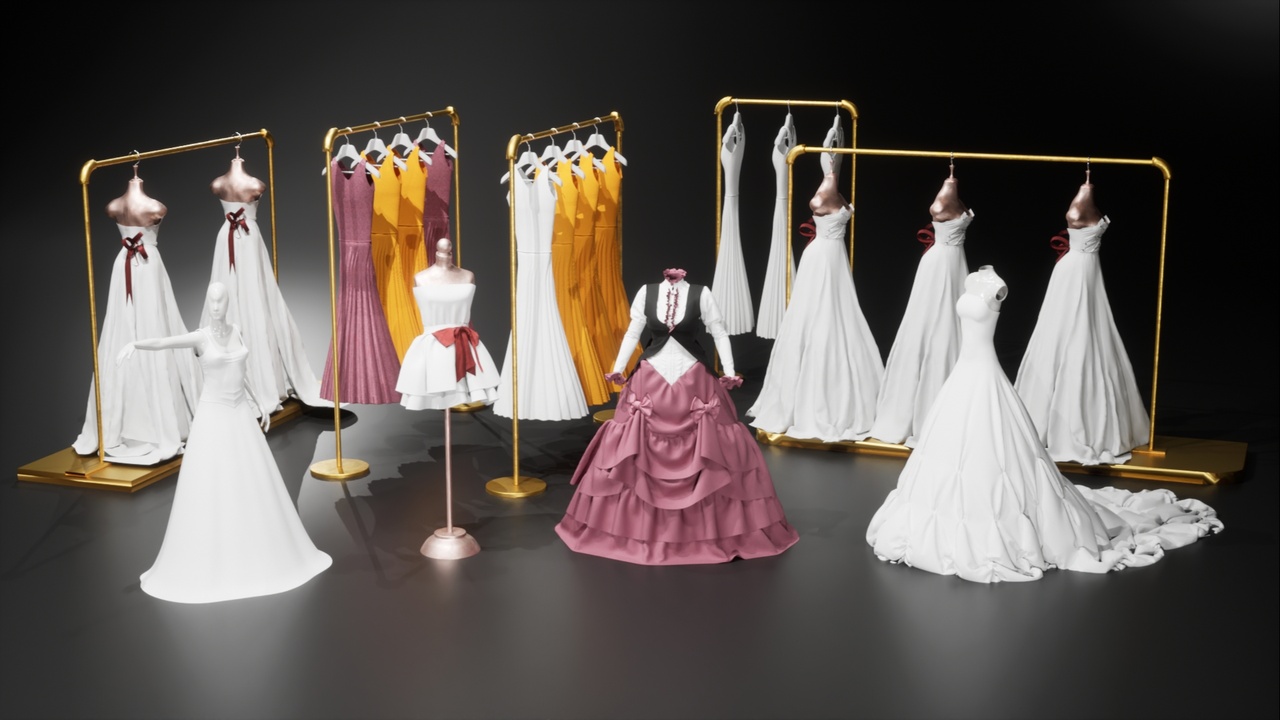 Media 1 for listing Mannequins - Asset Pack