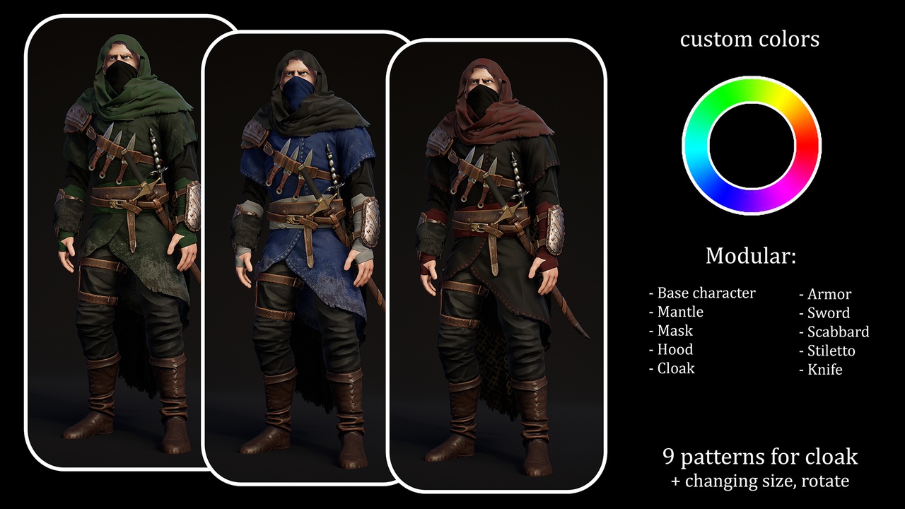 Media 1 for listing Medieval Assassin