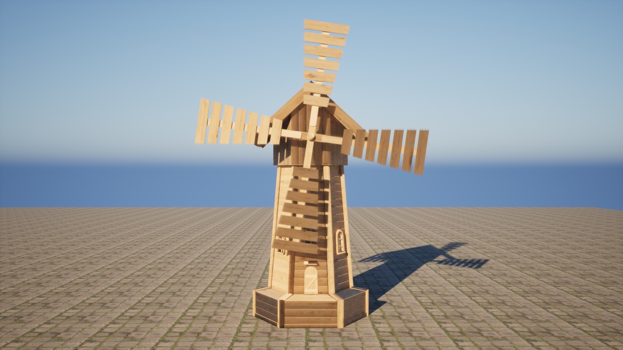 Automatic Rotationg Windmill | Fab