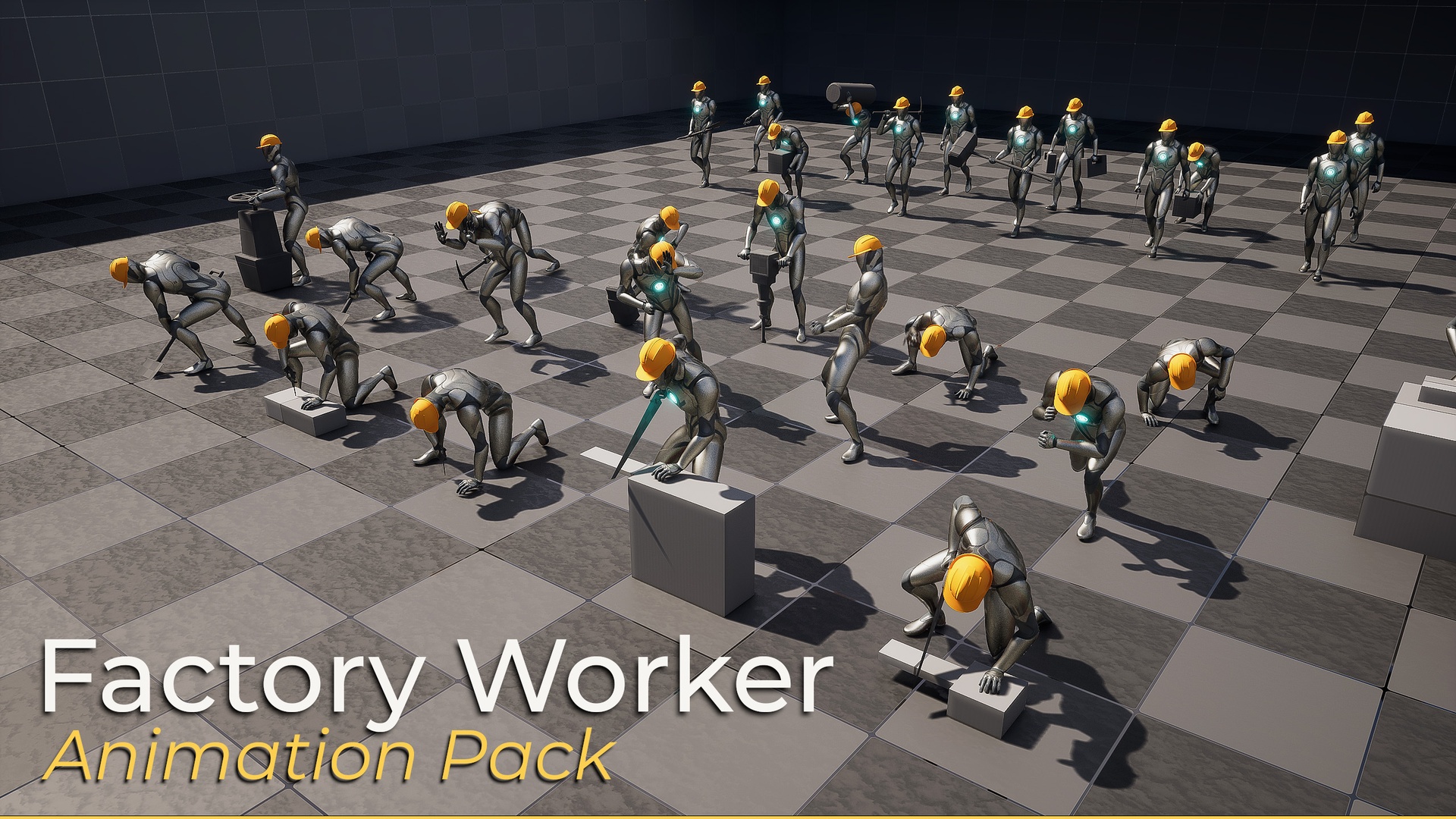 Factory Worker Animations | Fab