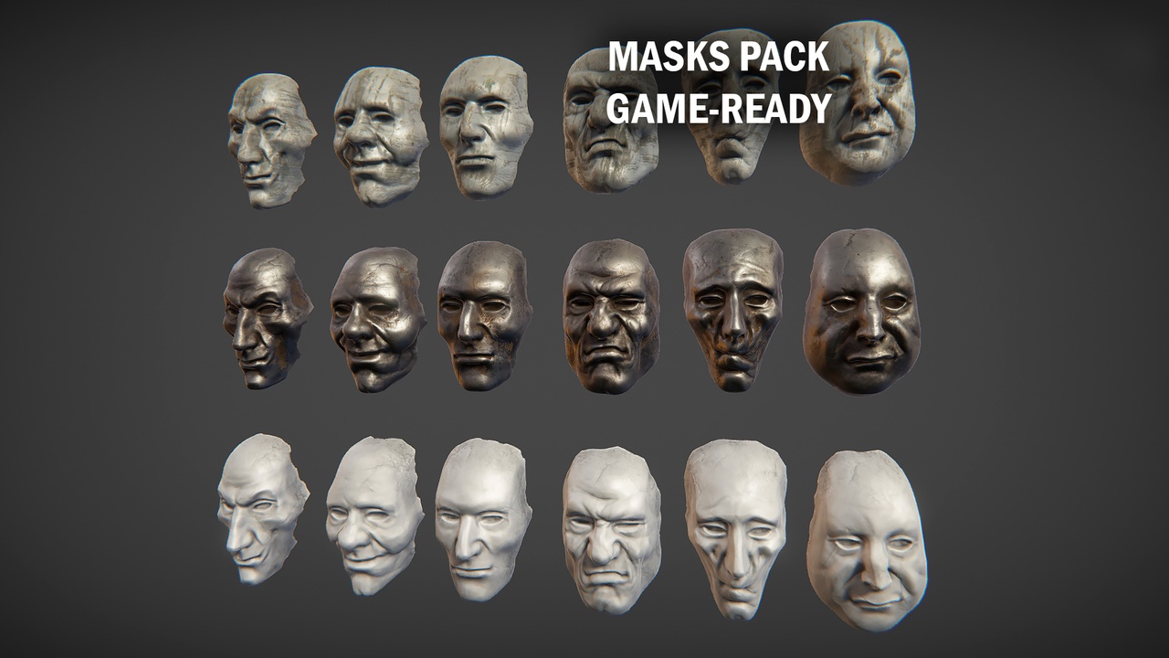 Media 1 for listing Masks pack