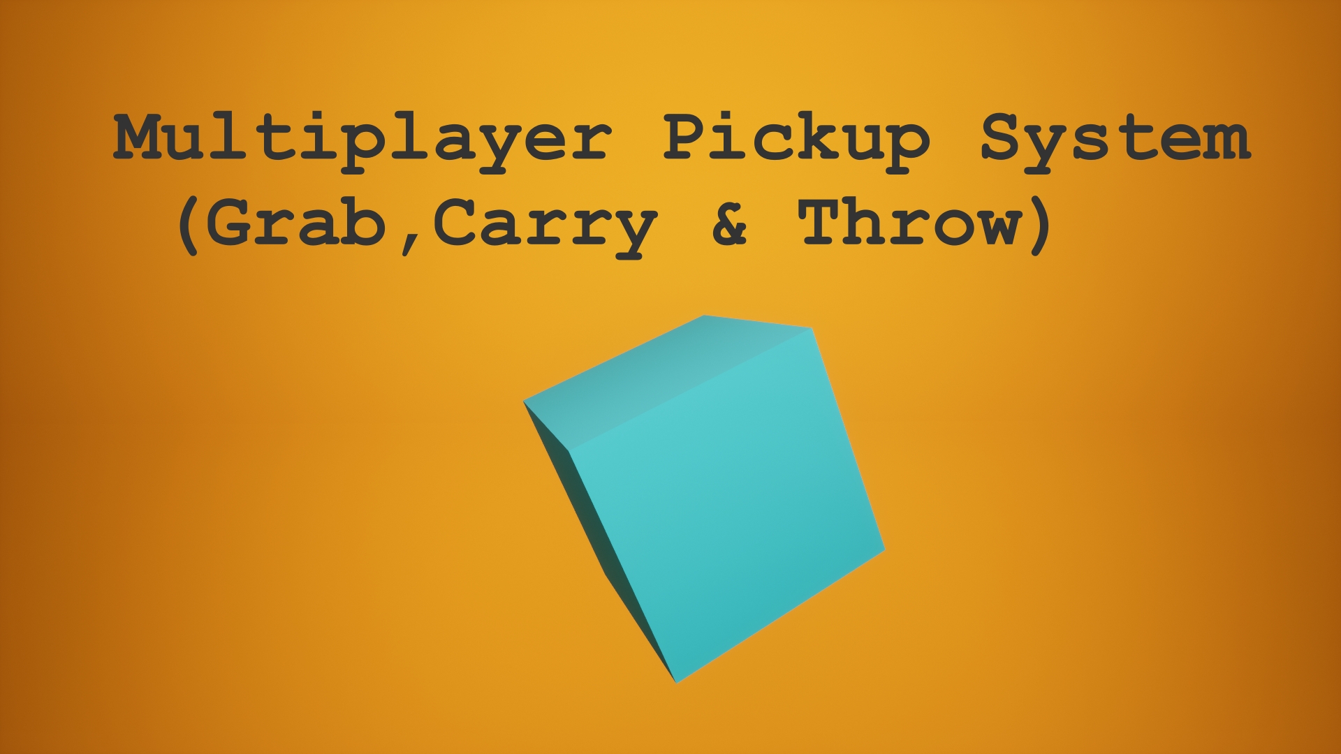 Multiplayer Pickup, Carry & Grab System | Fab