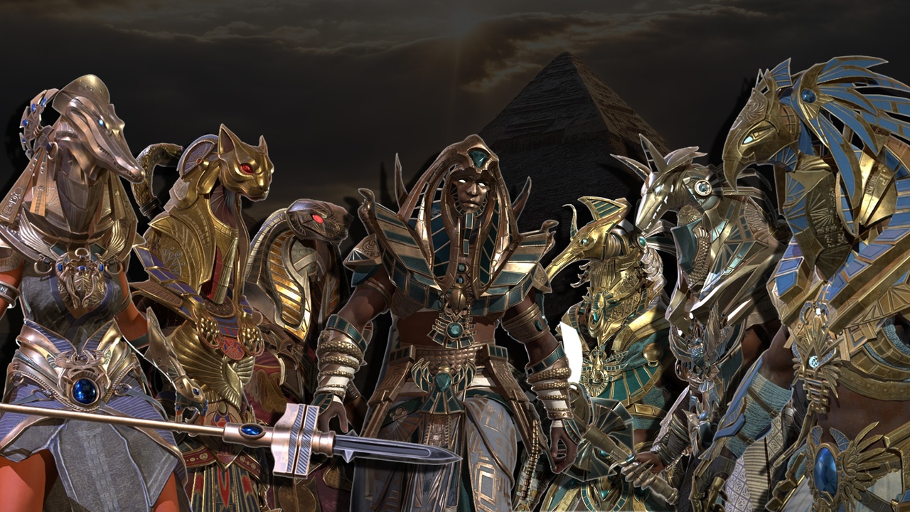 Media 1 for listing Egyptian Gods Pack