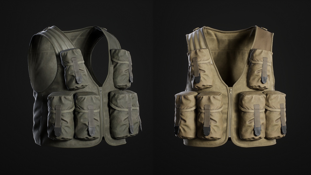 Media 1 for listing Vest Hunter 02 - Metahuman