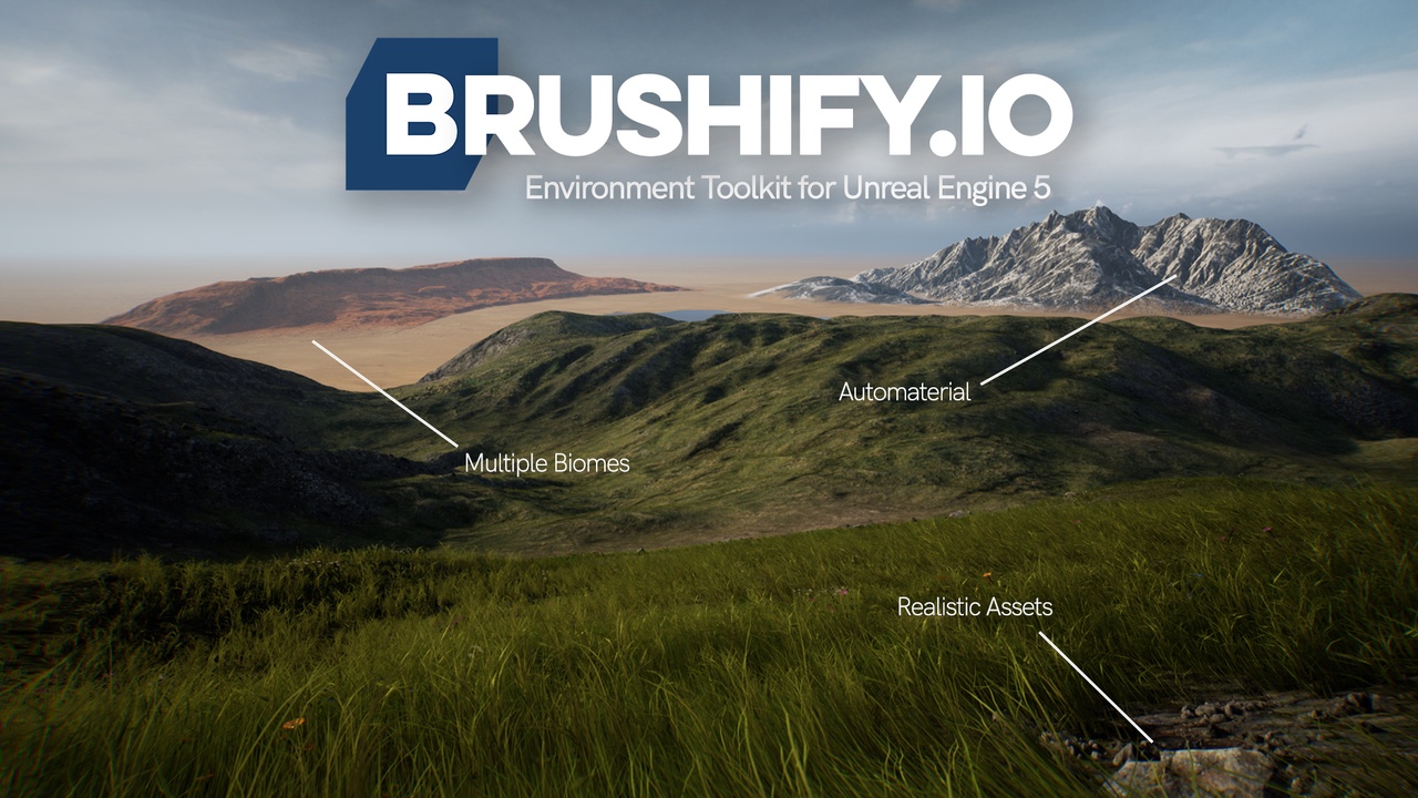 Media 1 for listing Brushify - Environment Shaders Pack