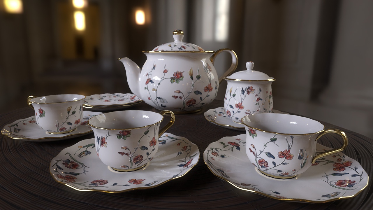Media 1 for listing Ceramic Tea Set