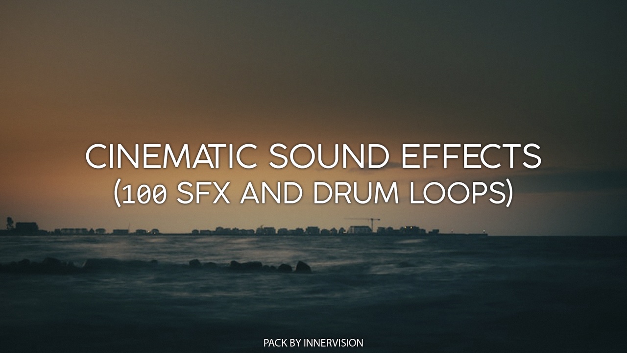 Media 1 for listing Cinematic Sound Effects (100 SFX AND DRUM LOOPS)