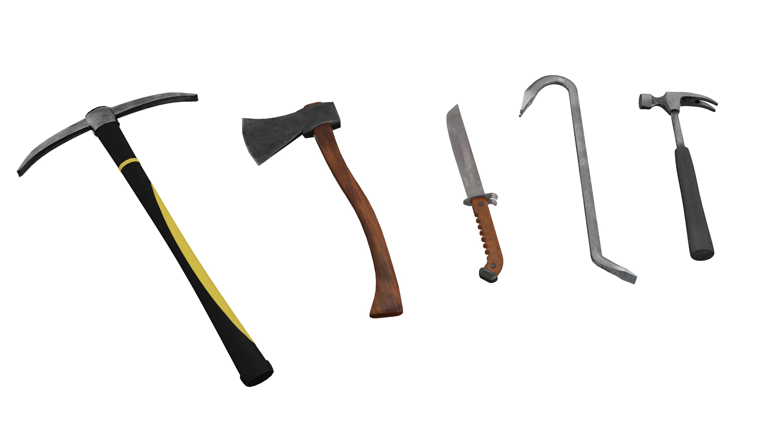 Media 1 for listing Melee 3D Model Pack