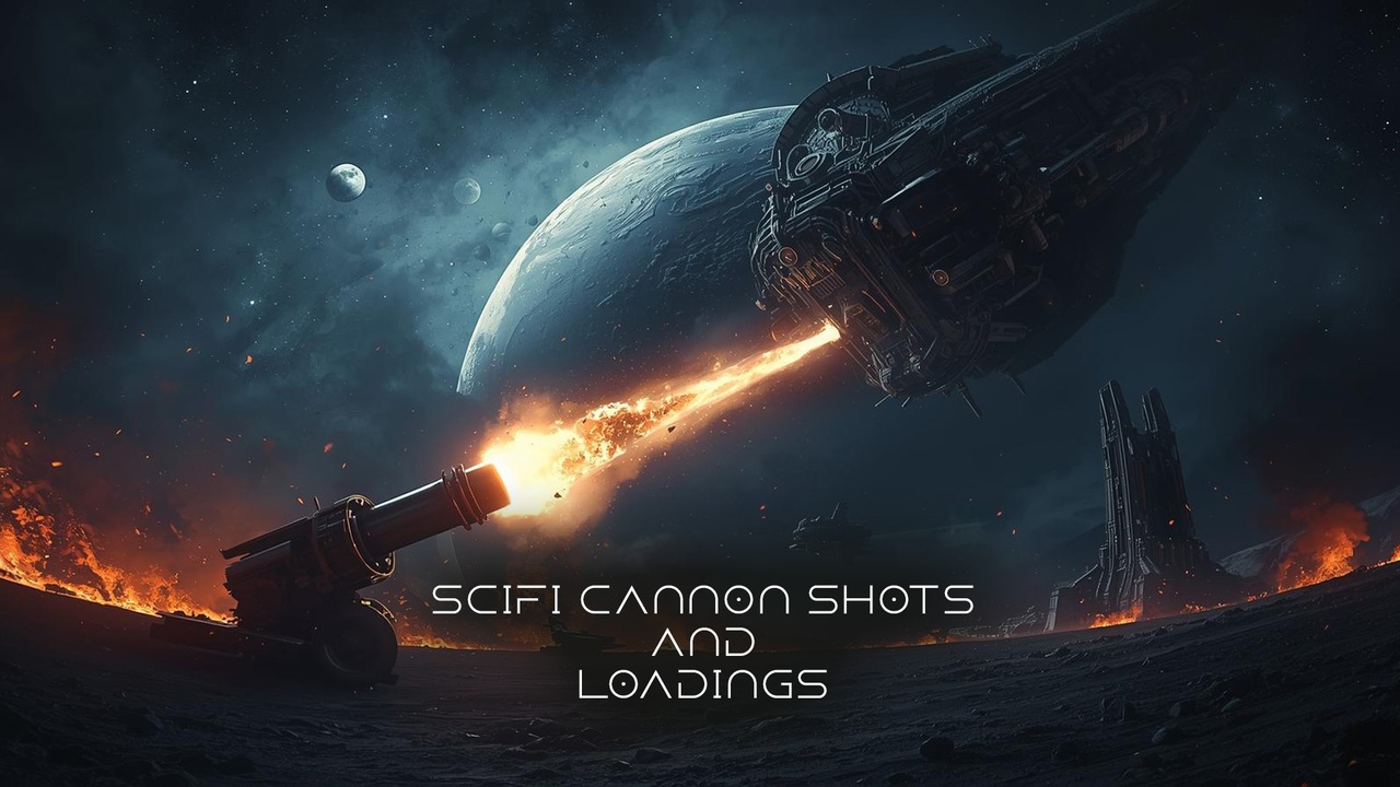 Media 1 for listing SciFi Cannon Shots and Loadings
