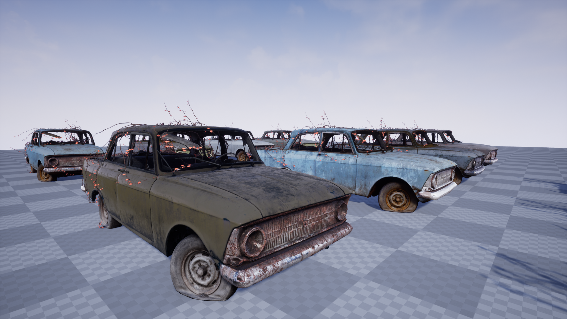 Vehicles Fall Apocalypse Apocalyptic_Vehicles_2 | Fab