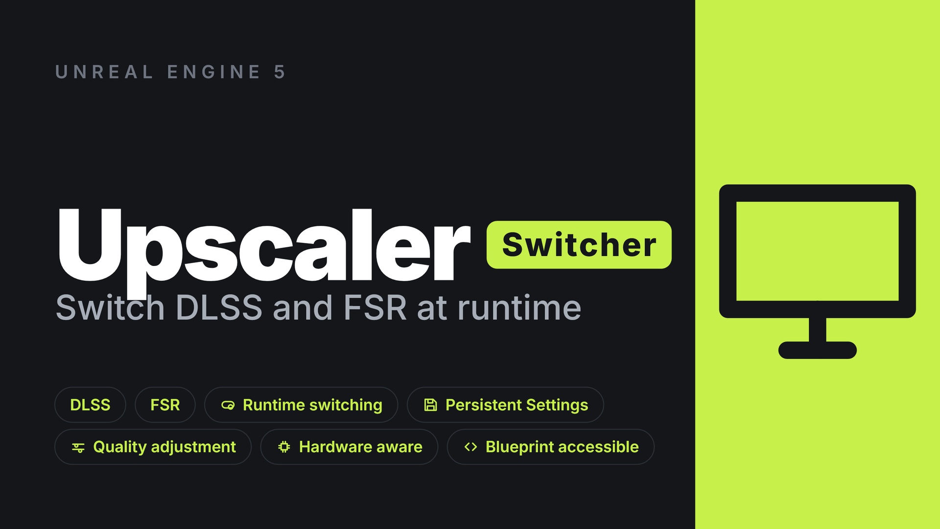 Media 1 for listing UpscalerSwitcher