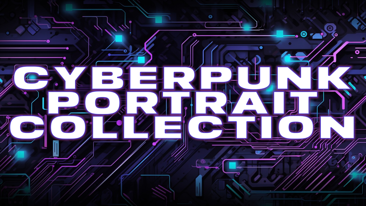 出品Cyberpunk Portrait Collectionのメディア1
