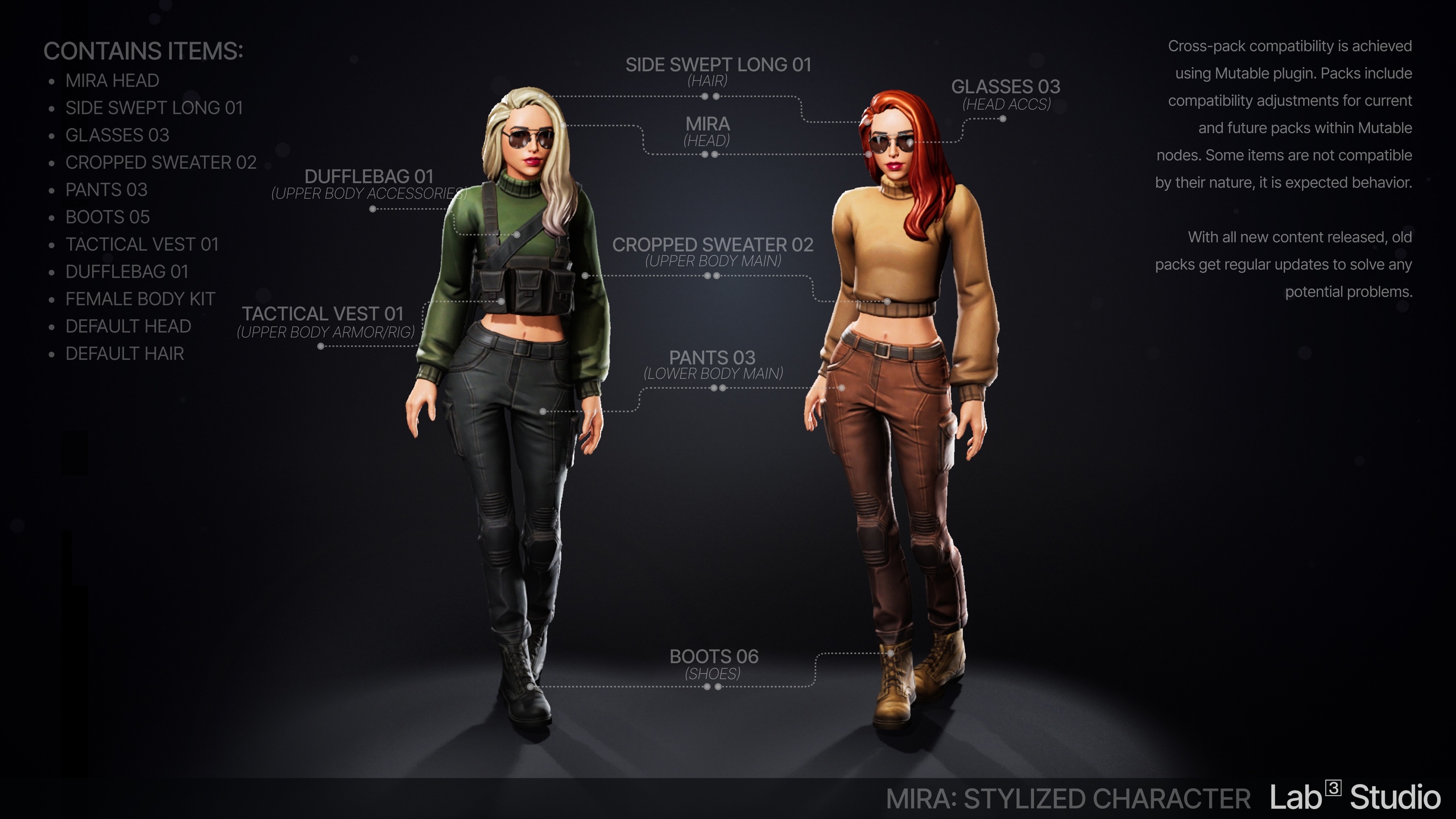 Media 1 for listing Mira: Stylized Character