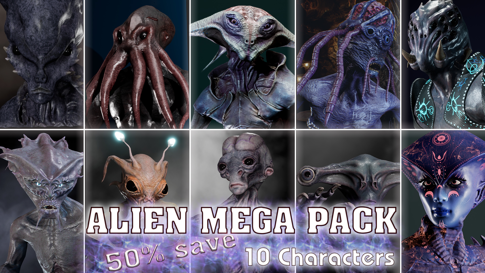 Alien Mega Pack | Fab