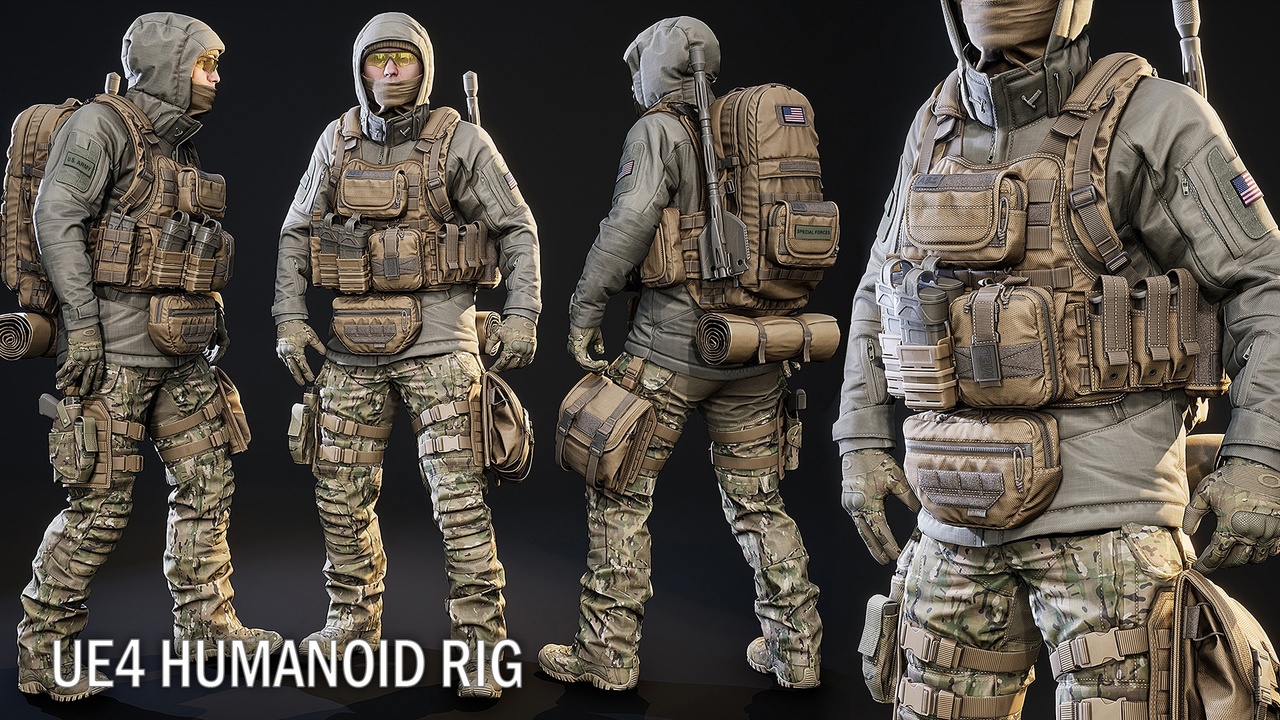 MODULAR SOLDIER PACK Vol. 2 | Fab